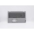 Carcasa superioara cu tastatura palmrest Laptop, Lenovo, Flex 5-15ITL05 Type 82HT, 5CB0Y85684, 4600K1130001, Platinum Grey, iluminata, layout US