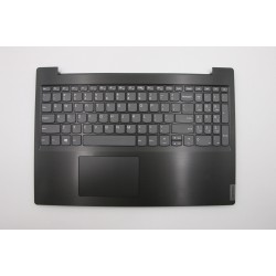 Carcasa superioara cu tastatura palmrest Laptop, Lenovo, Ideapad L3-15IML05 Type 81Y3, 5CB0S16591, AM1B2000100, AP1B2000300, Neagra, layout US