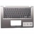 Carcasa superioara cu tastatura palmrest Laptop, Asus, VivoBook 14 X409B, X409BA, X409D, X409DA, X409DJ, X409DL, X409F, X409FA, X409FB, X409M, X409MA, X409U, X409UA, X409UB, X409UJ, 90NB0Q22-R30US0, 39XKPTAJN00, gri, layout US