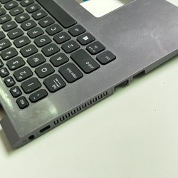 Carcasa superioara cu tastatura palmrest Laptop, Asus, VivoBook 14 F409F, F409FA, F409J, F409JA, F409JB, 90NB0Q22-R30US0, 39XKPTAJN00, 13NB0MS2P03015-3 gri, layout US