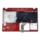 Carcasa superioara cu tastatura palmrest Laptop, Acer, Aspire E5-574, E5-574G, 6B.MVSN7.028, FBZRT001010, rosie, layout US