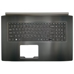 Carcasa superioara cu tastatura palmrest Laptop, Acer, Aspire 7 A717-71G, A717-72G, 6B.GPFN2.001, AM210000600, pentru placa video GTX 1060, iluminata, layout US