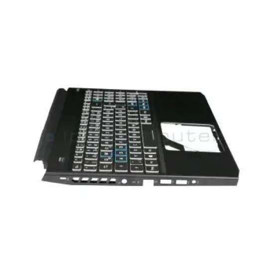 Carcasa superioara cu tastatura palmrest Laptop Gaming, Acer, Predator Helios 300 PH315-52, 6B.Q53N4.002, 6070B1601101, iluminata RGB, layout UK