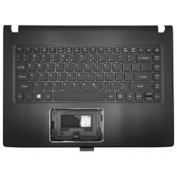Carcasa superioara cu tastatura palmrest Laptop, Acer, E5-475, E5-475G, 6B.GF6N7.028, FBZ8V005010, iluminata, layout US