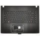 Carcasa superioara cu tastatura palmrest Laptop, Acer, E5-475, E5-475G, 6B.GF6N7.028, FBZ8V005010, iluminata, layout US