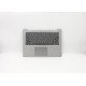 Carcasa superioara cu tastatura palmrest Laptop, Lenovo, V14-IKB Type 81YA, 5CB0X55775, AP1CS000710, AM1KD000100, gri, layout US