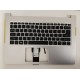 Carcasa superioara cu tastatura palmrest Laptop, Acer, Swift S40-51, 6B.HUSN8.001, HQ20900695000, iluminata, argintie, layout US