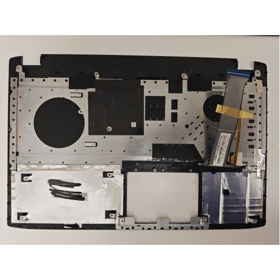 Carcasa superioara cu tastatura palmrest Laptop, Asus, ROG G552J, G552JX, G552V, G552VL, G552VX, G552VW, 90NB09I3-R31UK0, 13NB07Z1AP0231, 13NB07Z1AP04041, iluminata, layout UK