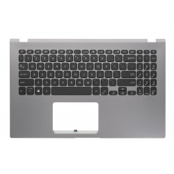 Carcasa superioara cu tastatura palmrest Laptop, Asus, X545F, X545FA, X545FB, X545FJ, 90NB0NQ2-R32UI0, 90NB0NQ2-R32US0, 90NB0NQ2-R32UA0, 13NB0NN2AP0211, 13N1-9XA0C01, X545FJ-1G, gri, layout US