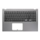 Carcasa superioara cu tastatura palmrest Laptop, Asus, X545F, X545FA, X545FB, X545FJ, 90NB0NQ2-R32UI0, 90NB0NQ2-R32US0, 90NB0NQ2-R32UA0, 13NB0NN2AP0211, 13N1-9XA0C01, X545FJ-1G, gri, layout US