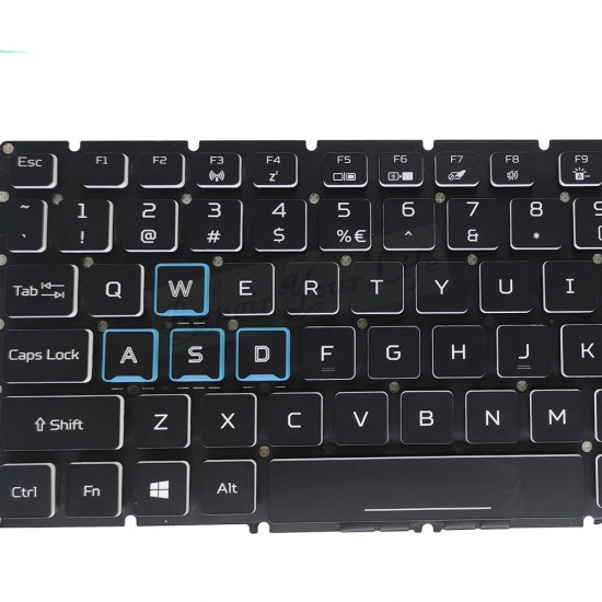 Tastatura Laptop Gaming, Acer, Predator Helios 700 PH717-71, N17Q11, iluminata, RGB, layout US
