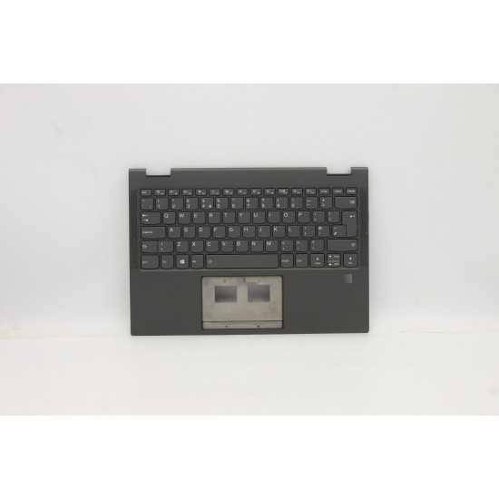 Carcasa superioara cu tastatura palmrest Laptop, Lenogo, Yoga C630-13Q50 Type 81JL, 5CB0S15931, AM2CU000H000A, iluminata, cu slot fingerprint, layout UK