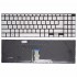 Tastatura Laptop, Asus, VivoBook Pro 16X N7600P, N7600PC, N7600Q, N7600QA, N7600QC, N7600QE, N7600Z, N7600ZE, iluminata, argintie, layout US