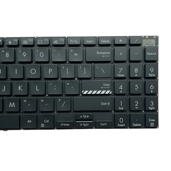 Tastatura Laptop, Asus, VivoBook Pro 15 M3500Q, M3500QA, M3500QC, iluminata, neagra, layout US