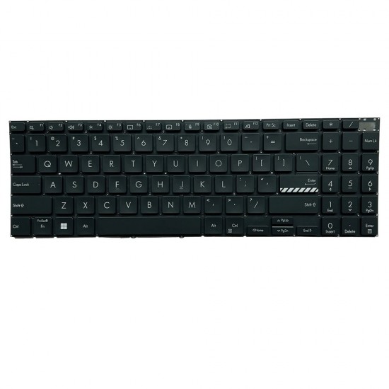 Tastatura Laptop, Asus, VivoBook Pro 15 M3500Q, M3500QA, M3500QC, iluminata, neagra, layout US