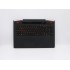 Carcasa superioara cu tastatura palmrest Laptop, Lenovo, Y700-15ISK Type 80NV, 80NW, 5CB0K97423, AP0ZF000300, iluminata, layout US