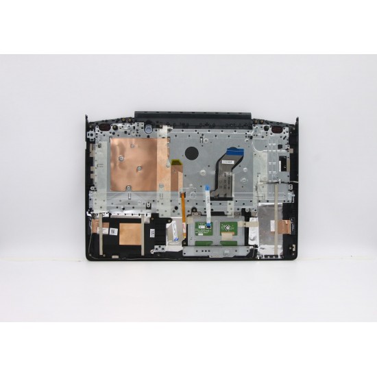 Carcasa superioara cu tastatura palmrest Laptop, Lenovo, Y700-15ISK Type 80NV, 80NW, 5CB0K97423, AP0ZF000300, iluminata, layout US