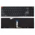 Tastatura Laptop, Asus, VivoBook Pro 15 D3500Q, D3500QA, D3500QC, iluminata, negru si gri, layout US