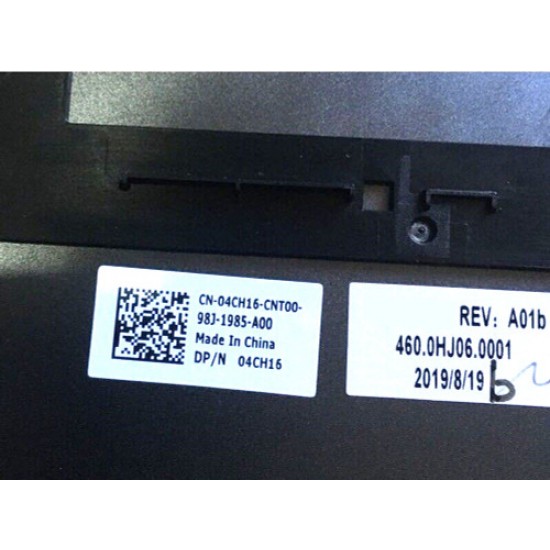 Carcasa inferioara bottom case Laptop, Dell, Vostro 5490, E5490, 04CH16, 4CH16, 460.0HJ06.0001, 460.0HJ06.0002, gri