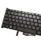 Tastatura Laptop Gaming, Acer, Predator Triton 300 SE PT314-51s, N20C8, 6B.QBJN2.001, iluminata, RGB, neagra, layout US