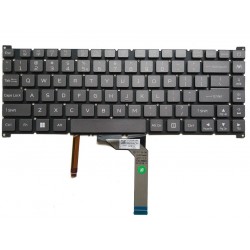 Tastatura Laptop Gaming, Acer, Predator Triton 300 SE PT314-51s, N20C8, 6B.QBJN2.001, iluminata, RGB, neagra, layout US