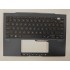 Carcasa superioara cu tastatura palmrest Laptop, Asus, ZenBook S 13 OLED UM5302T, UM5302TA, 90NB0WA1-R30US0, HQ20721682000, UM5302TA-8B, iluminata, albastra, layout US