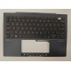 Carcasa superioara cu tastatura palmrest Laptop, Asus, ZenBook S 13 OLED UM5302T, UM5302TA, 90NB0WA1-R30US0, HQ20721682000, UM5302TA-8B, iluminata, albastra, layout US