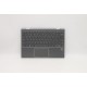 Carcasa superioara cu tastatura palmrest Laptop, Lenvo, Yoga 720-12IKB Type 81B5, 5CB0Q12259, 8S1102-02767, iluminata, Iron Grey, layout US