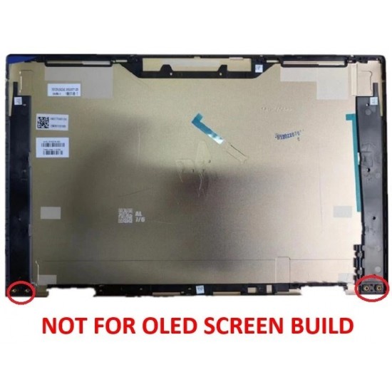 Capac Display Laptop, HP, Envy X360 13-BD, 13T-BD, TPN-C152, varianta LED, M15276-001, AM2UT000150, auriu