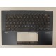 Carcasa superioara cu tastatura palmrest Laptop, Asus, ZenBook 14 UX3402V, UX3402VA, UX3402Z, UX3402ZA, 90NB10G1-R30US0, UX3402VA-2B, HQ207220DC000, NB5936B, iluminata, albastra, layout US