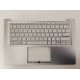 Carcasa superioara cu tastatura palmrest Laptop, Asus, VivoBook 14 X1404Z, X1404ZA, 90NB1002-R30UI1, X1404ZA-1S, 13NB1000M010111, 13NB1002AP044, 39XJWTAJN50, FAXJW004010, iluminata, argintie, layout US