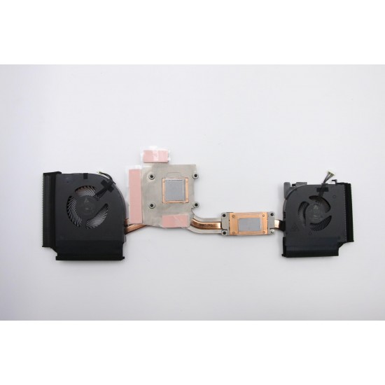 Set coolere cu radiator Laptop, Lenovo, ThinkPad P53 Type 20QN, 20QQ, 02DM014, 1T1DB001DT0, N19E, ND75C28-19C02, ND75C28-19C02, 5V, 0.5A