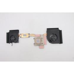 Set coolere cu radiator Laptop, Lenovo, ThinkPad P53 Type 20QN, 20QQ, 02DM015, AT1DB001SS0, N19E, MG75090V1-C181-S9A, MG75090V1-C191-S9A, 5V, 0.5A