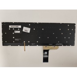 Tastatura Laptop, Asus, VivoBook Pro 16X M7600Q, M7600QA, M7600QC, M7600QE, M7600R, M7600RE, iluminata, neagra, layout US