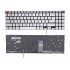 Tastatura Laptop, Asus, VivoBook Pro 16X M7600Q, M7600QA, M7600QC, M7600QE, M7600R, M7600RE, iluminata, argintie, layout US