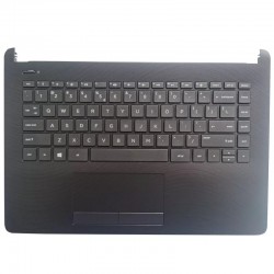Carcasa superioara cu tastatura palmrest Laptop, HP, 240 G6, 245 G6, 925309-001, TSCEA0P1008020, EA0P1008020, neagra, layout US