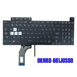 Tastatura Laptop Gaming, Asus, ROG Strix Scar 17 G733C, G733CX, G733CW, G733P, G733PY, G733PYV, G733PZ, G733Q, G733QM, G733QR, G733QS, G733QSA, G733Z, G733ZM, G733ZS, G733ZX, G733ZW, iluminata, RGB, 8 pini, layout US