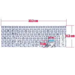 Tastatura Laptop, Toshiba, Dynabook Satellite Pro C50-E, C50-H, C50-G, C50D-B, layout US