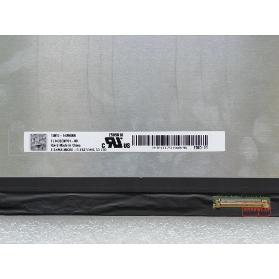 Display Laptop Gaming, Asus, GA402R, GA402RJ, GA402RK, GA402N, GA402NJ, 18010-14090100, TL140ADXP01-00, 14 inch, rezolutie QHD 2560x1600, IPS, non touch, conector 25mm, 240Hz, 40 pini