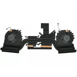Set coolere cu radiator Laptop Gaming, HP, Pavilion 15-DK, 15T-DK, TPN-C141, L57171-001, L58819-001, AT2K8004DP0 PNK1, N18E, ND85C16-18L02, ND85C16-18L03, 5V, 0.50A