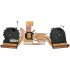 Set coolere cu radiator Laptop Gaming, HP, Pavilion 15-DK, 15T-DK, TPN-C141, L57171-001, L58819-001, AT2K8004DP0 PNK1, N18E, ND85C16-18L02, ND85C16-18L03, 5V, 0.50A