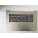 Carcasa superioara cu tastatura palmrest Laptop, Lenovo, IdeaPad 330-17IKB Type 81DK, 5CB0N96283, AP143000710, argintie, layout UK