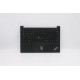 Carcasa superioara cu tastatura palmrest Laptop, Lenovo, Thinkpad E14 Gen 4 Type 21E3, 21E4, 21EB, 21EC, 20T7, 5M10Z27350, AP1HJ000540, AM1PQ000100, iluminata, neagra, layout UK