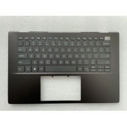 Carcasa superioara cu tastatura palmrest Laptop, Dell, Vostro 5401, 5402, NRT55, 0NRT55, 0DY5HN, DY5HN, 460.0KN04.0016, iluminata, gri, layout US