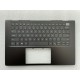 Carcasa superioara cu tastatura palmrest Laptop, Dell, Vostro 5401, 5402, NRT55, 0NRT55, 0DY5HN, DY5HN, 460.0KN04.0016, iluminata, gri, layout US