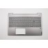 Carcasa superioara cu tastatura palmrest Laptop, Lenovo, IdeaPad S540-15IWL GTX Type 81SW, 5CB0U43615, HQ20900712000, Mineral Grey, iluminata, layout US