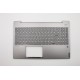 Carcasa superioara cu tastatura palmrest Laptop, Lenovo, IdeaPad S540-15IWL GTX Type 81SW, 5CB0U43615, HQ20900712000, Mineral Grey, iluminata, layout US