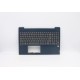 Carcasa superioara cu tastatura palmrest Laptop, Lenovo, IdeaPad S540-15IML Type 81NG, 5CB0U42628, HQ2090062100000, Abyss Blue, iluminata, layout US