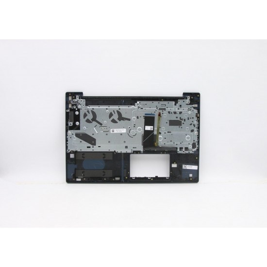 Carcasa superioara cu tastatura palmrest Laptop, Lenovo, IdeaPad S540-15IML Type 81NG, 5CB0U42628, HQ2090062100000, Abyss Blue, iluminata, layout US