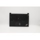 Carcasa superioara cu tastatura palmrest Laptop, Lenovo, Thinkpad E14 Type 20RA, 20RB, 5M10V17060, AP1D3000400, AM1D3000600, iluminata, layout UK